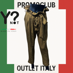 Панталон Y Not?,кафяв,100 % полиестер,размер S, Италия